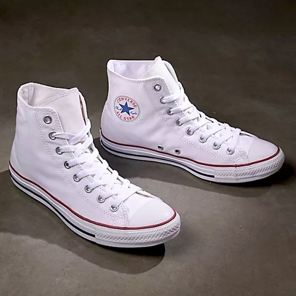 NWOT CONVERSE | Chuck Taylor All Star White High Top Shoes - Picture 1 of 13